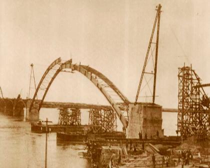 پل کارون اهواز در حال ساخت